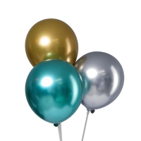 Шар латексный 12" &laquo;Хром&raquo;, металл, набор 50 шт., цвета МИКС