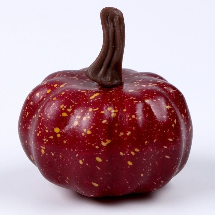 Фигурка для поделок и декора &laquo;Тыква&raquo;, набор 4 шт., размер 1 шт. &mdash; 6 &times; 6 &times; 6 см, цвет коричневый