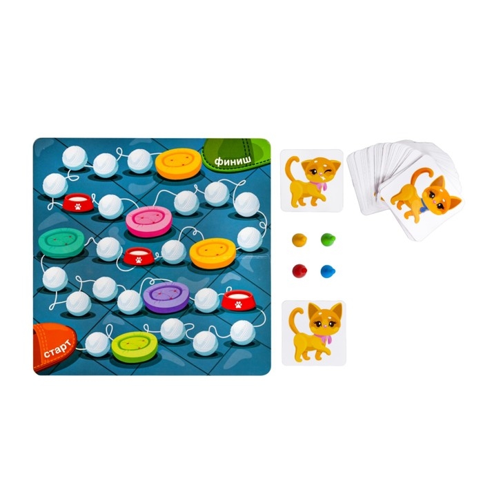Игра настольная &laquo;50 котят&raquo;, 2-4 игрока, 4-10 лет