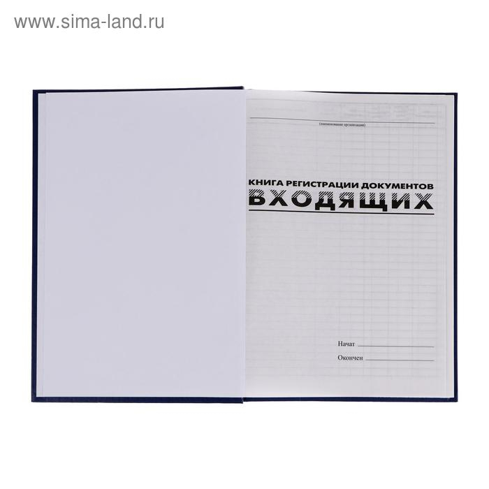 Журнал регистрации входящих документов А4, 96 листов, BRAUBERG Журнал регистрации входящих документов А4, 96 листов, BRAUBERG