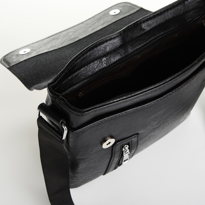 Сумка мужская, цвет чёрный