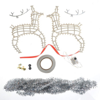 Новогодний ночник - украшение своими руками &laquo;Олень&raquo;