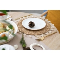 Салфетка сервировочная на стол Доляна &laquo;Фина&raquo;, d=30 см