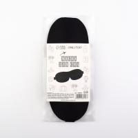 Маска для сна 3D, на липучке, 22,5 × 9 см, цвет чёрный Маска для сна 3D, на липучке, 22,5 × 9 см, цвет чёрный