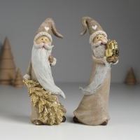 Сувенир полистоун "Дед Мороз с сердечком на шапке с подарками/ёлкой" 5,5х4,5х15,5 см Сувенир полистоун "Дед Мороз с сердечком на шапке с подарками/ёлкой" 5,5х4,5х15,5 см