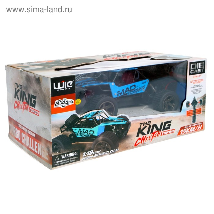 Джип радиоуправляемый «Сумасшедший гонщик», металлический корпус, работает от аккумулятора, МИКС Джип радиоуправляемый «Сумасшедший гонщик», металлический корпус, работает от аккумулятора, МИКС