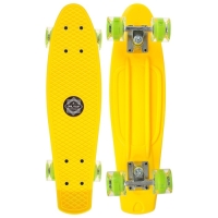 Скейтборд ONLITOP, 56x15 см, колёса световые PU 60х45 мм, алюминиевая рама, цвет МИКС Скейтборд ONLITOP, 56x15 см, колёса световые PU 60х45 мм, алюминиевая рама, цвет МИКС