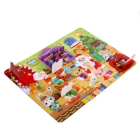 Пазл с окошками &laquo;Мастерская Дедушки Мороза&raquo;, 6 окошек, 30 деталей