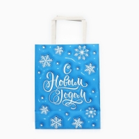 Пакет подарочный новогодний «С Новым годом», 20 х 11 х 27.7 см, Новый год Пакет подарочный новогодний «С Новым годом», 20 х 11 х 27.7 см, Новый год