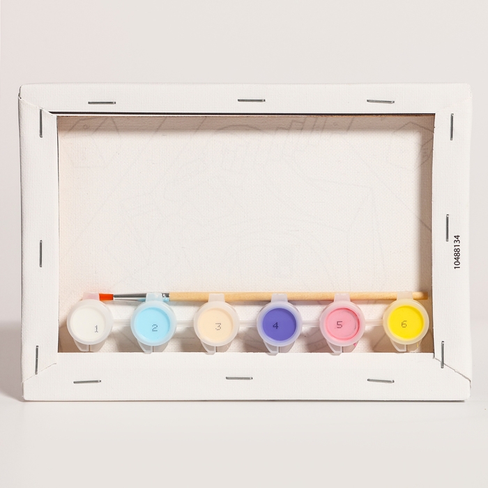 Картина по номерам для детей &laquo;Смелая девочка&raquo;, 21 х 15 см