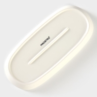 Блюдо сервировочное фарфоровое Magistro &laquo;Лунный океан&raquo; 21,5&times;10&times;2,2 см