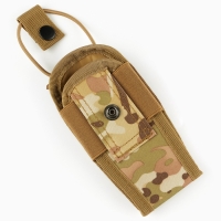 Подсумок тактический для рации Baofeng, 6.5×5×15 см, на пояс и бронежилет, MOLLE, мультикам Подсумок тактический для рации Baofeng, 6.5×5×15 см, на пояс и бронежилет, MOLLE, мультикам