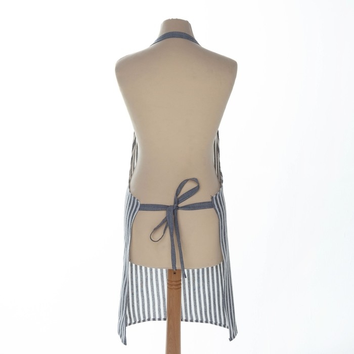 Фартук Этель &laquo;Полоса&raquo; цвет серый, 62 х 76см, 50% хлопок, 50% п/э