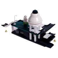 Парковка «Космическая станция», световые эффекты Парковка «Космическая станция», световые эффекты