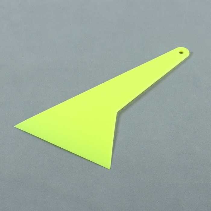 Шпатель для плёнки, 22.5×11.5 см, жёлтый Шпатель для плёнки, 22.5×11.5 см, жёлтый