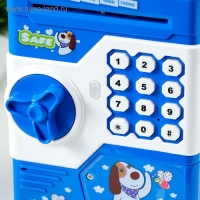 Копилка пластик для монет и купюр "Сейф - Зверушки" 3АА МИКС 19х12,5х13 см Копилка пластик для монет и купюр "Сейф - Зверушки" 3АА МИКС 19х12,5х13 см