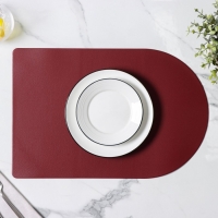 Салфетка сервировочная на стол «Тэм», 45×29,5 см, цвет винный Салфетка сервировочная на стол «Тэм», 45×29,5 см, цвет винный