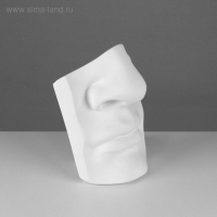 Гипсовая фигура нос с губами Давида, 16 х 11 х 25 см Гипсовая фигура нос с губами Давида, 16 х 11 х 25 см