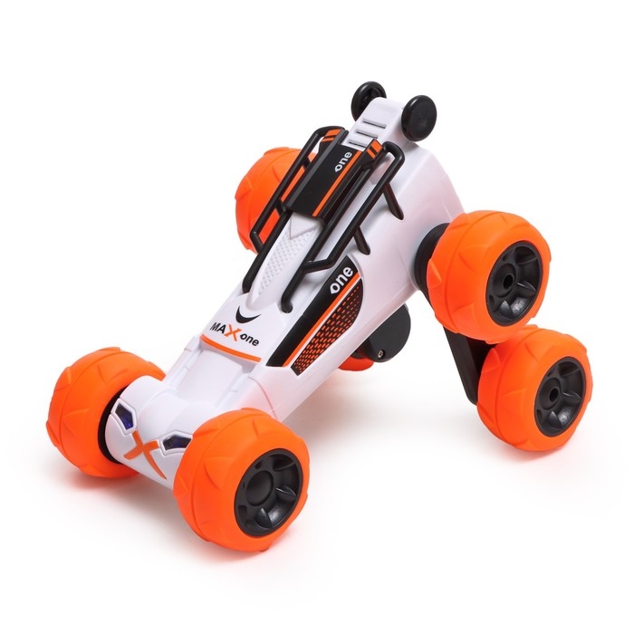 Перевёртыш радиоуправляемый &laquo;Акробат&raquo;, работает от аккумулятора, цвет белый