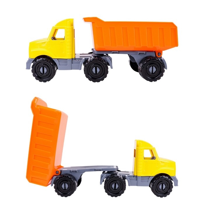 Машинка Тягач &laquo;Бизон&raquo;, с прицепом, строительный