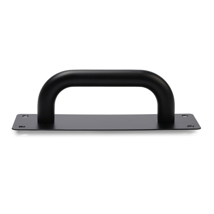 Ручка дверная, цвет черный, 200х65 мм