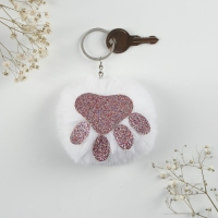 Брелок для ключей пушистик, детский &laquo;Пушистого настроения&raquo;, 9 х 10 см