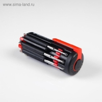 Фонарь многофункциональный, мультитул 8 в 1 "Мастер на все руки", 12 х 4 см, 3 ААА Фонарь многофункциональный, мультитул 8 в 1 "Мастер на все руки", 12 х 4 см, 3 ААА