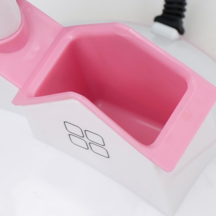 Настольная лампа Настольная лампа "Домик" Е27 40Вт розовый 14х14х35 см