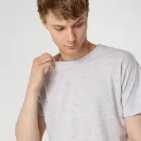 Футболка Regent 150 светло-серый меланж, размер M