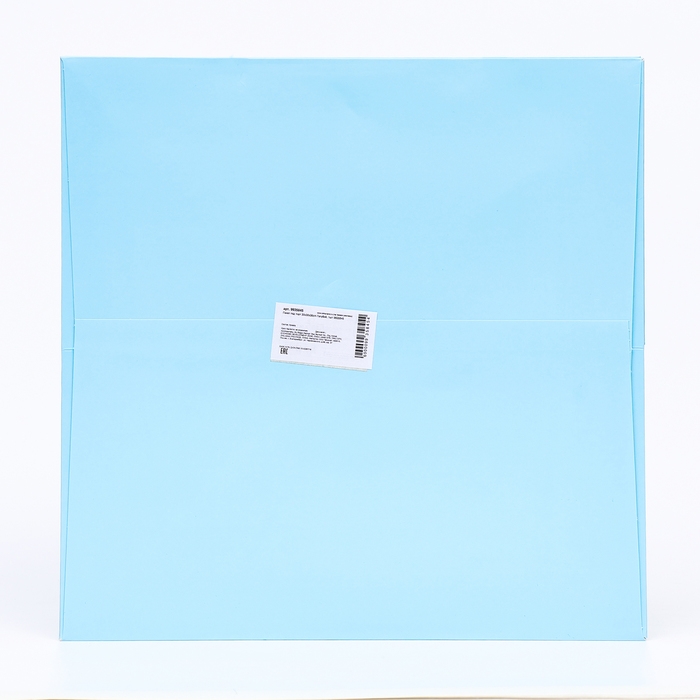 Пакет под торт 30х30х30cm Голубой, 1шт Пакет под торт 30х30х30cm Голубой, 1шт