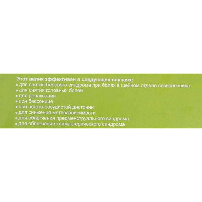 Аппликатор Кузнецова, валик для шеи, спанбонд, красный, 14 x 23 см. Аппликатор Кузнецова, валик для шеи, спанбонд, красный, 14 x 23 см.