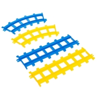 Железная дорога &laquo;Весёлый паровозик&raquo;, звуковые эффекты, работает от батареек