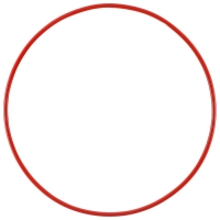 Обруч гимнастический, алюминиевый, d=75 см, цвета МИКС