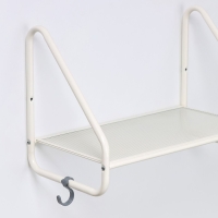 Полка настенная «Барселона 11», 45×24,5×30 см, цвет белый Полка настенная «Барселона 11», 45×24,5×30 см, цвет белый