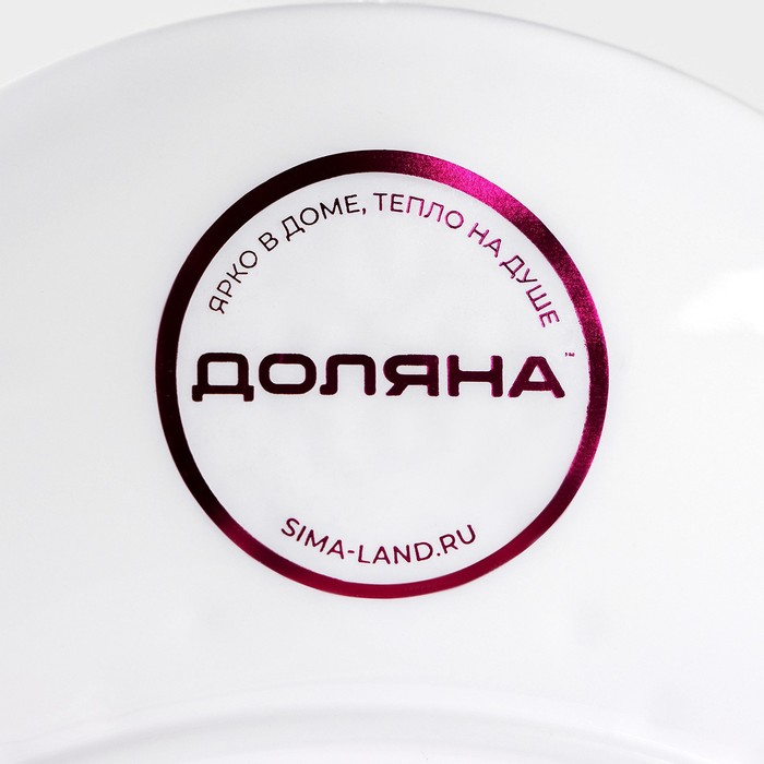 Этажерка - фруктовница круглая Доляна &laquo;Вивьен&raquo;, 3 яруса, 21,5/18/15 см, цвет белый