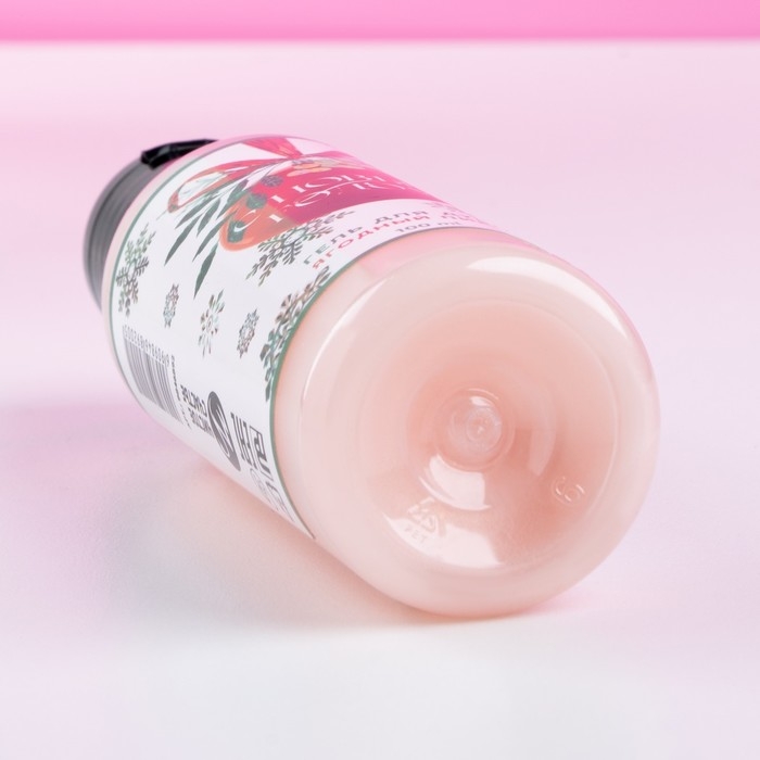 Гель для душа &laquo;С Новым Годом!&raquo;, 100 мл, аромат ягодного пирога, ЧИСТОЕ СЧАСТЬЕ