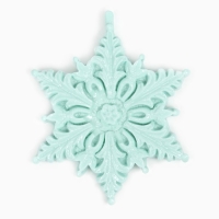 Новый год! Леденец в форме снежинки, со вкусом винограда &laquo;Снежных праздников&raquo;, 50 г