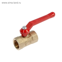 Кран шаровой "ГАЛЛОП" ПРАКТИК DN-15 120, внутренняя/внутренняя резьба 1/2", ручка Кран шаровой "ГАЛЛОП" ПРАКТИК DN-15 120, внутренняя/внутренняя резьба 1/2", ручка