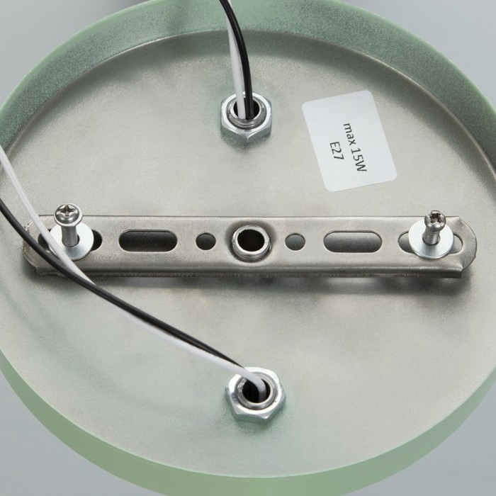 Люстра Люстра "Онлайн" (цил.) 2х15Вт Е27 МОДЕЛЬ:BR 00282 мятный 50х15х15см