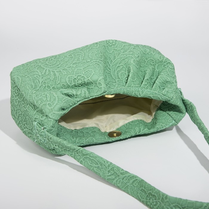 Сумка на молнии, цвет зелёный