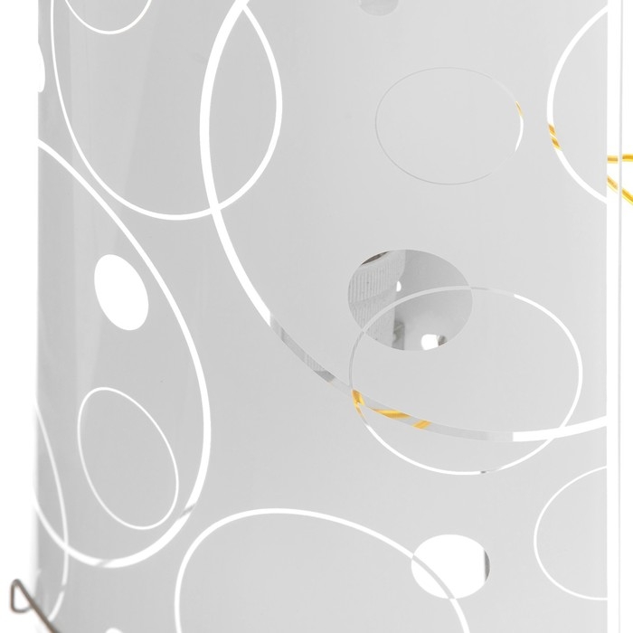 Светильник Светильник "Круги" 1 лампа E27 60 Вт моллир. 22х15см