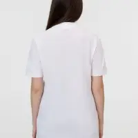 Рубашка поло унисекс Pulse, белая, размер S