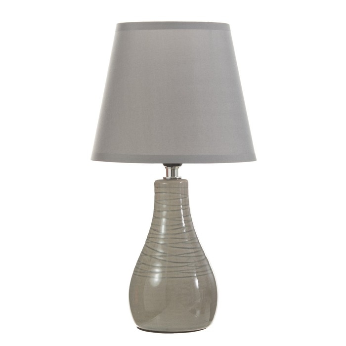 Настольная лампа Настольная лампа "Реймс" Е14 40Вт серый 17х17х32 см RISALUX