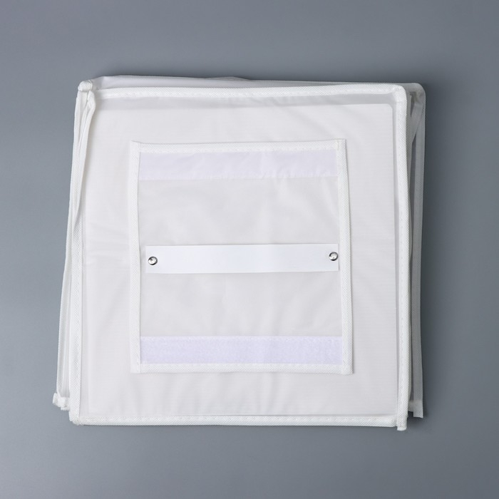 Органайзер подвесной &laquo;Стейт&raquo;, 4 отделения, 80&times;30&times;30 см, цвет белый