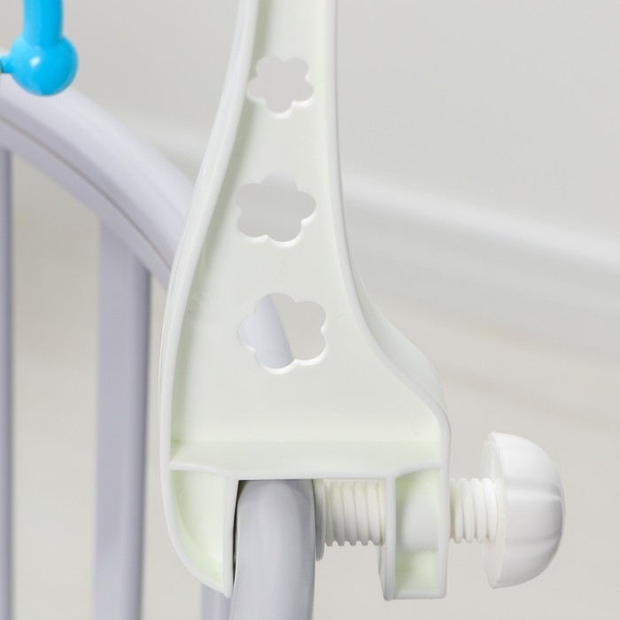 Мобиль музыкальный на кроватку &laquo;Малыш Бабочки&raquo;, работает от батареек, Крошка Я