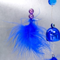 Музыка ветра металл "Мехенди" от сглаза 1 колокольчик 40х10 см Музыка ветра металл "Мехенди" от сглаза 1 колокольчик 40х10 см