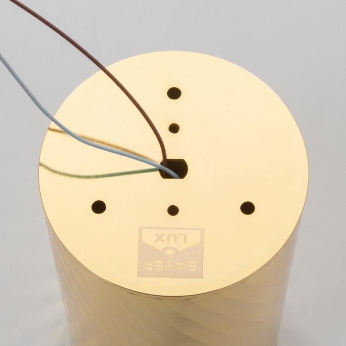 Светильник Светильник "Алисер" GU10 золото 7,5х7,5х13 см