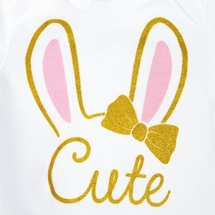 Набор Крошка Я: боди, юбка, повязка "Cute", рост 86-92 см