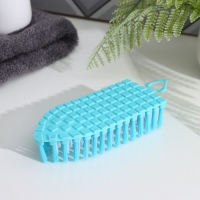 Щётка - утюжок Доляна, гибкая, 15,5&times;6,5&times;3,5 см, цвет МИКС