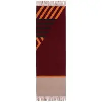 Палантин Charming, коричневый с оранжевым